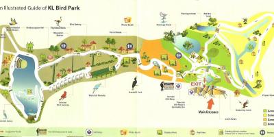 Kuala lumpur bird park ramani